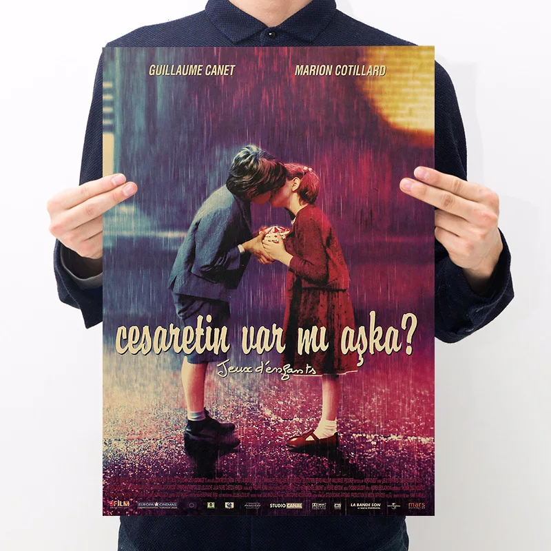 Фильм два небольших не думаю украшения комнаты Винтаж крафт Бумага плакат серии