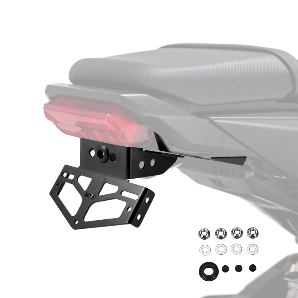 

For Honda Grom MSX125 Motorcycle Fender Eliminator Rear Tail Tidy License Plate Holder Bracket Accessories MSX 125 2017-2020