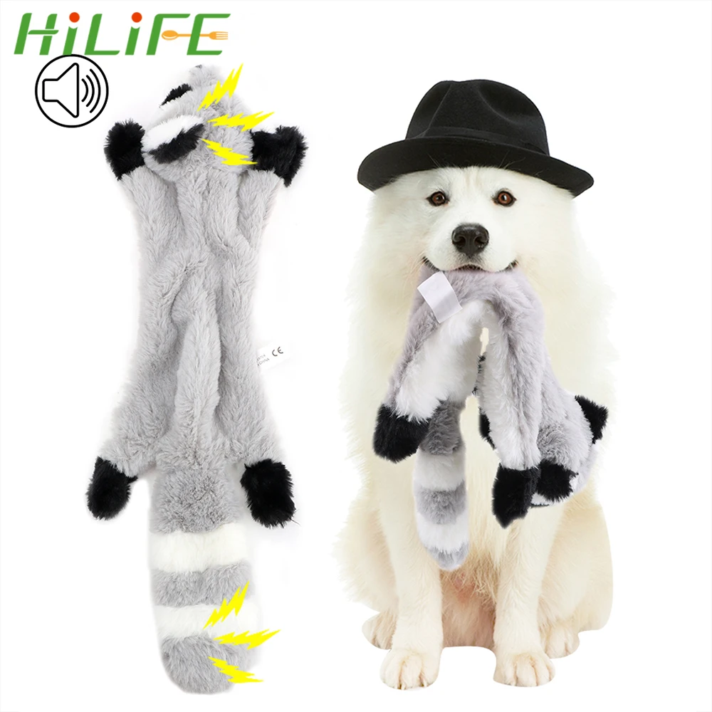 Новые милые плюшевые игрушки HILIFE для собак писк питомца свистящие свистки белка