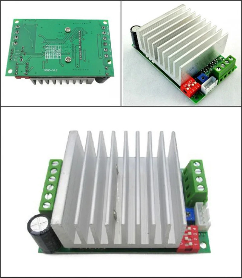 3 шт./лот ЧПУ TB6600 Драйвер шагового двигателя TB6600-1 10-45 в 4.5A двухфазный гибридный
