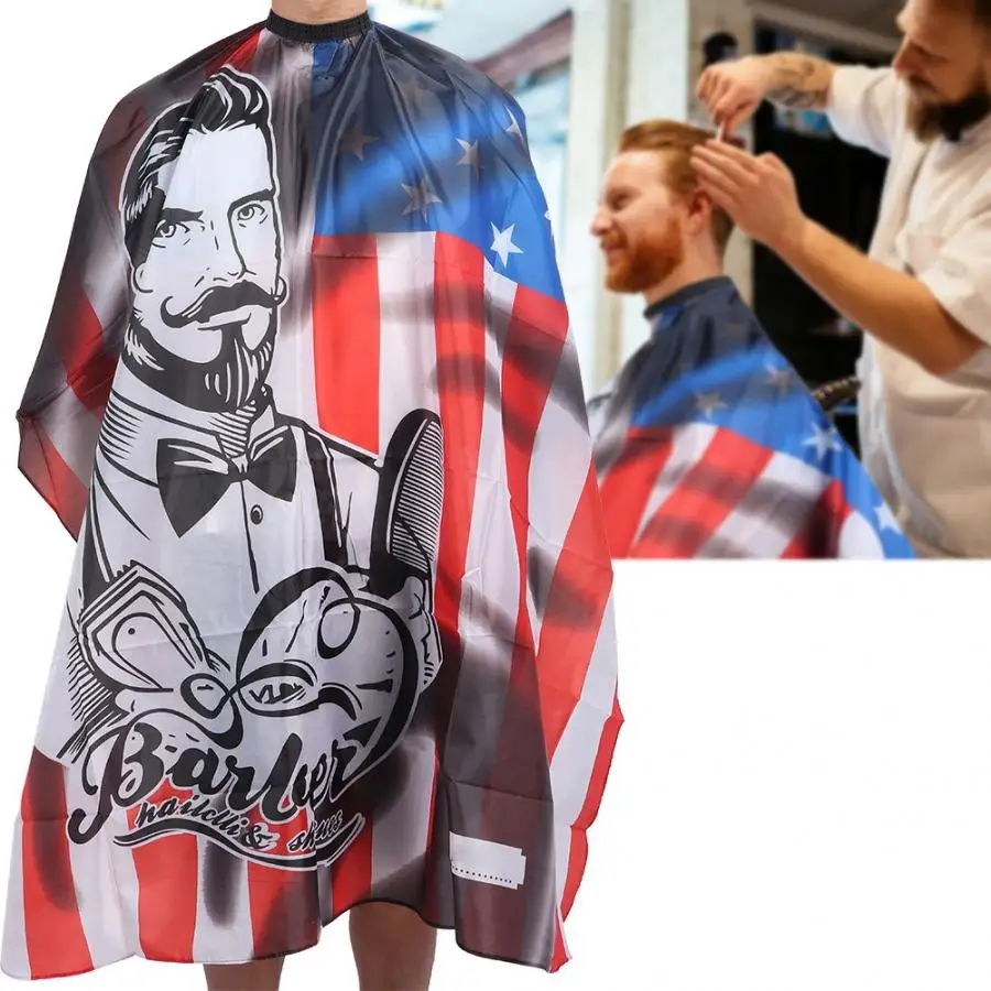 Окрашивание волос ткань для стрижки парикмахерский фартук Стайлинг