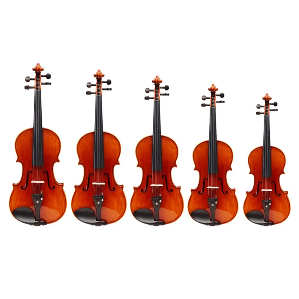 

Spruce Bark Basswood Violin Handmade Violin Practical Beginners Maple Musical Instrument For Children And Adults