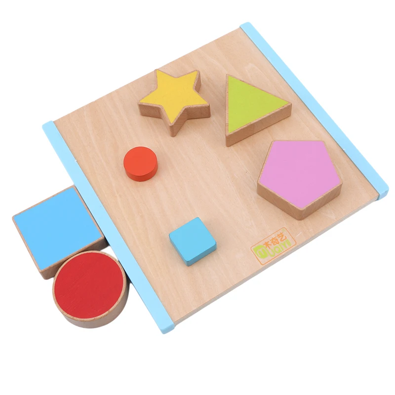 

Baby Early Learning Wood Mathematical Development Intelligence Fraction Board Kids Wooden Education Puzzle Toy