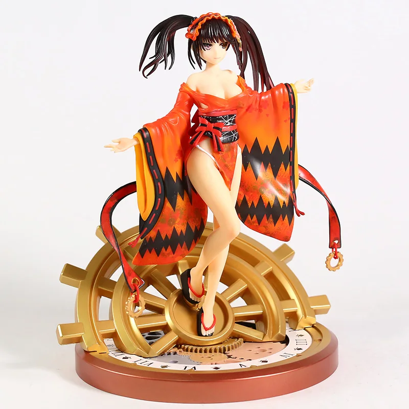 Date A Куруми токисаки Юката Ver. ПВХ Коллекционная модель статуя из аниме игрушка в