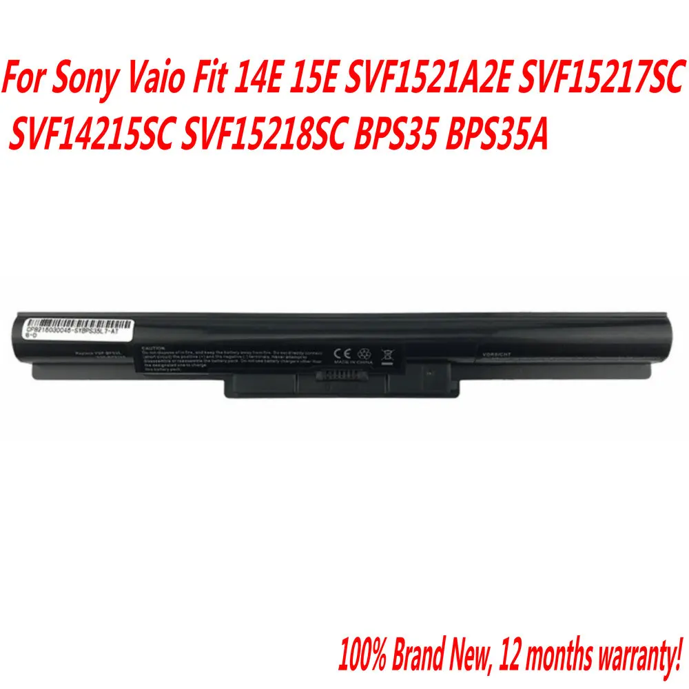 Высококачественный VGP-BPS35A Аккумулятор для ноутбука Sony Vaio Fit 14E 15E SVF1521A2E SVF15217SC SVF14215SC