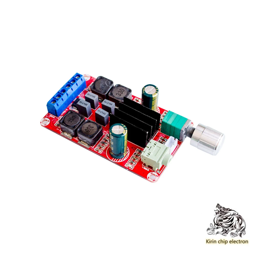 

2PCS/LOTXH-M1892*50W high-end digital power amplifier DC24V TPA3116D2 dual-channel stereo sound amplifier