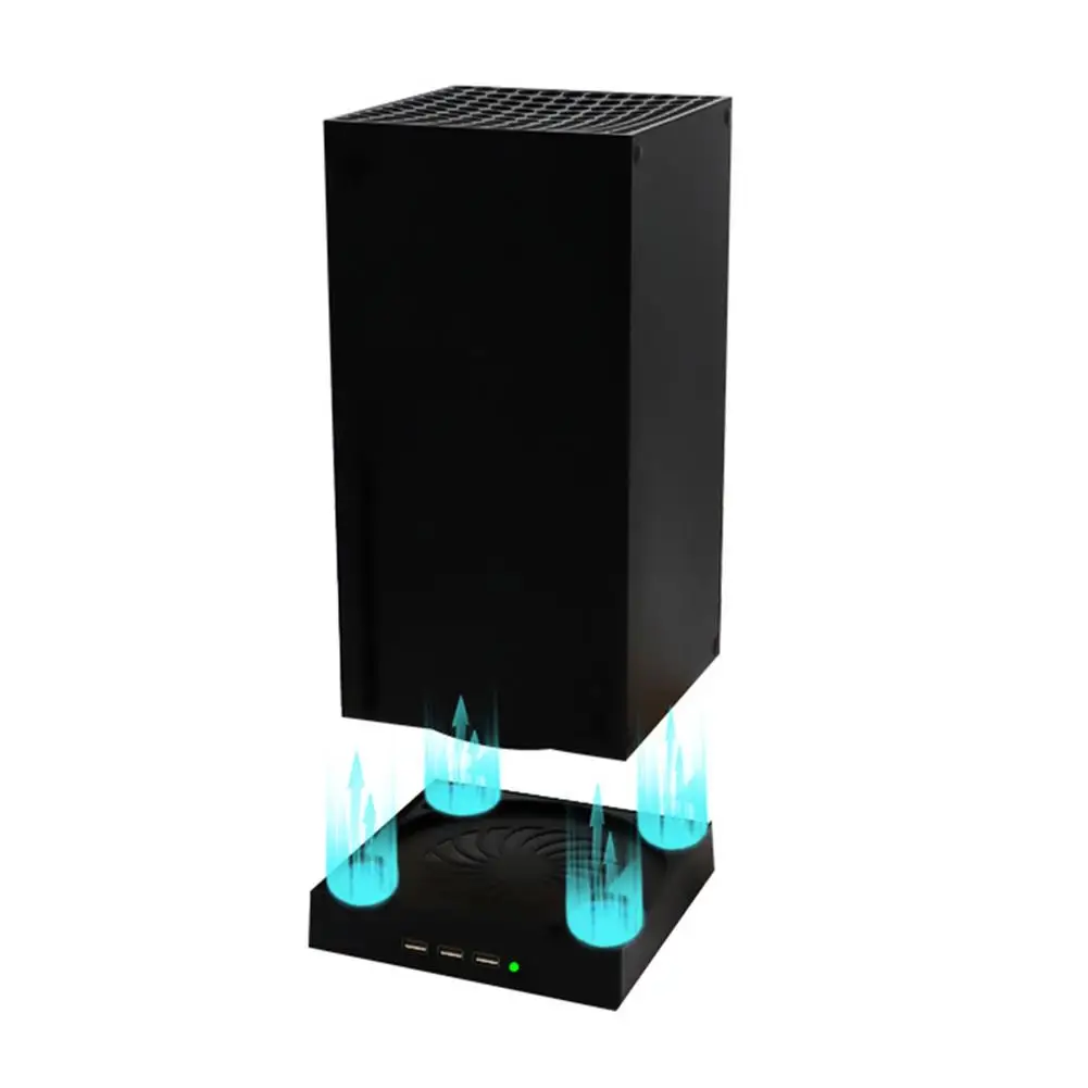 

Vertical Stand With Cooling Fan For Xbox Series X Host Radiator Base Bracket External USB Cooler For Xbox Series X