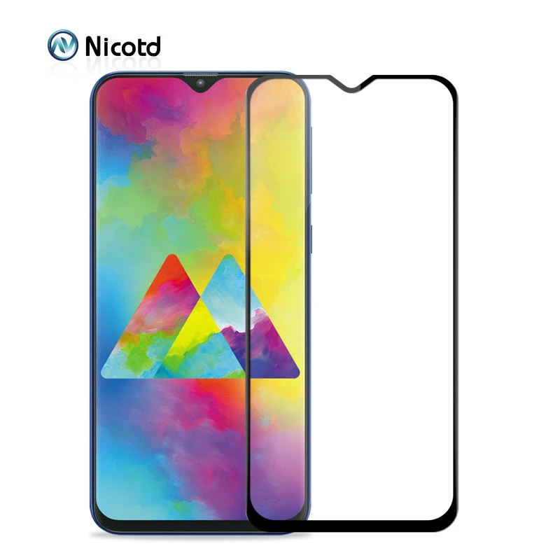 Полностью наклеиваемая поверхность закаленное Стекло для samsung Galaxy A50 A40 A30 A10 A60 A70