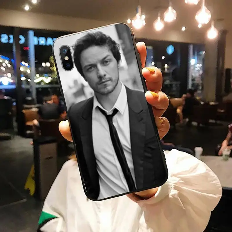 

James McAvoy British actors luxury protective Phone Case funda for iPhone 11 12 pro XS MAX 8 7 6 6S Plus X 5S SE 2020 XR