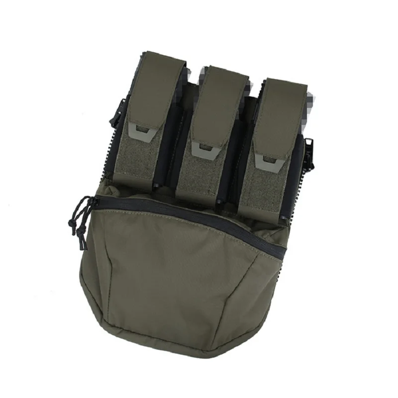 Outdoor Sports Tactics T3431 2020 Back Panel Vest Zipper Bag Cordura Fabric