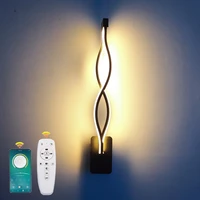modern minimalist wall lamps living room bedroom bedside 21w bluetooth remote control led indoor lamp aisle lighting decoration