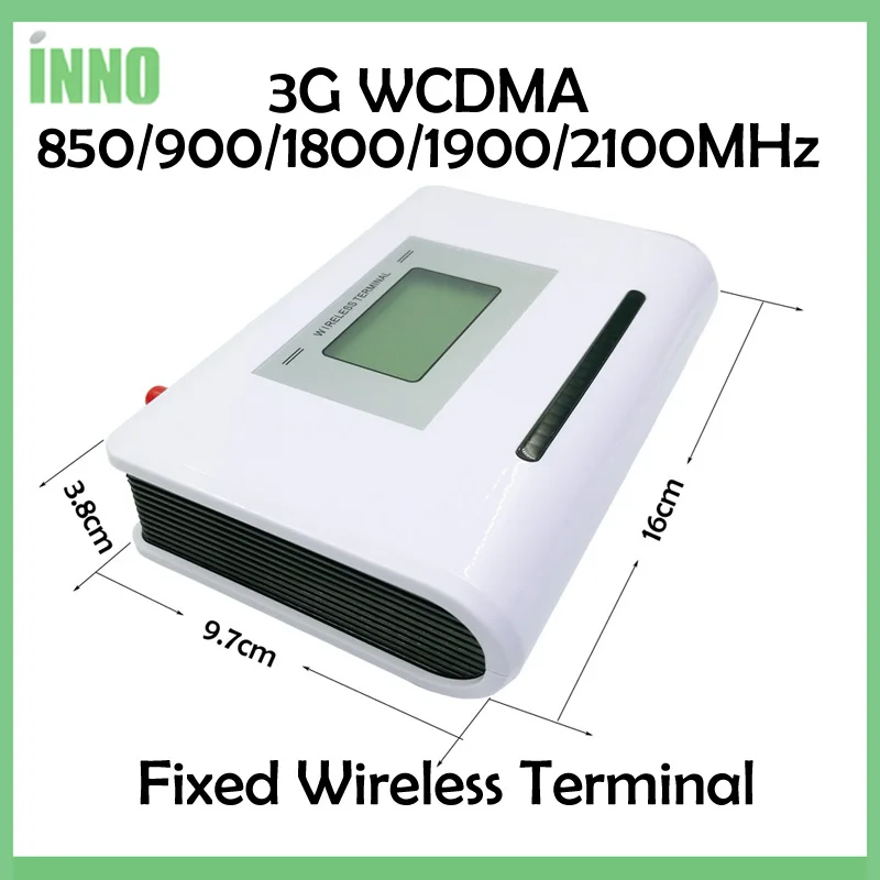 Фиксированный беспроводной терминал 3G WCDMA 2 шт. 850/900/1800/1900/2100 МГц поддержка системы