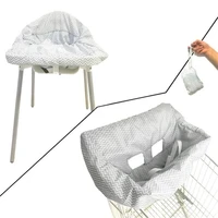 new baby children supermarket shopping cart seat dining chair cushion protection safe travel portable shopping cart cushion