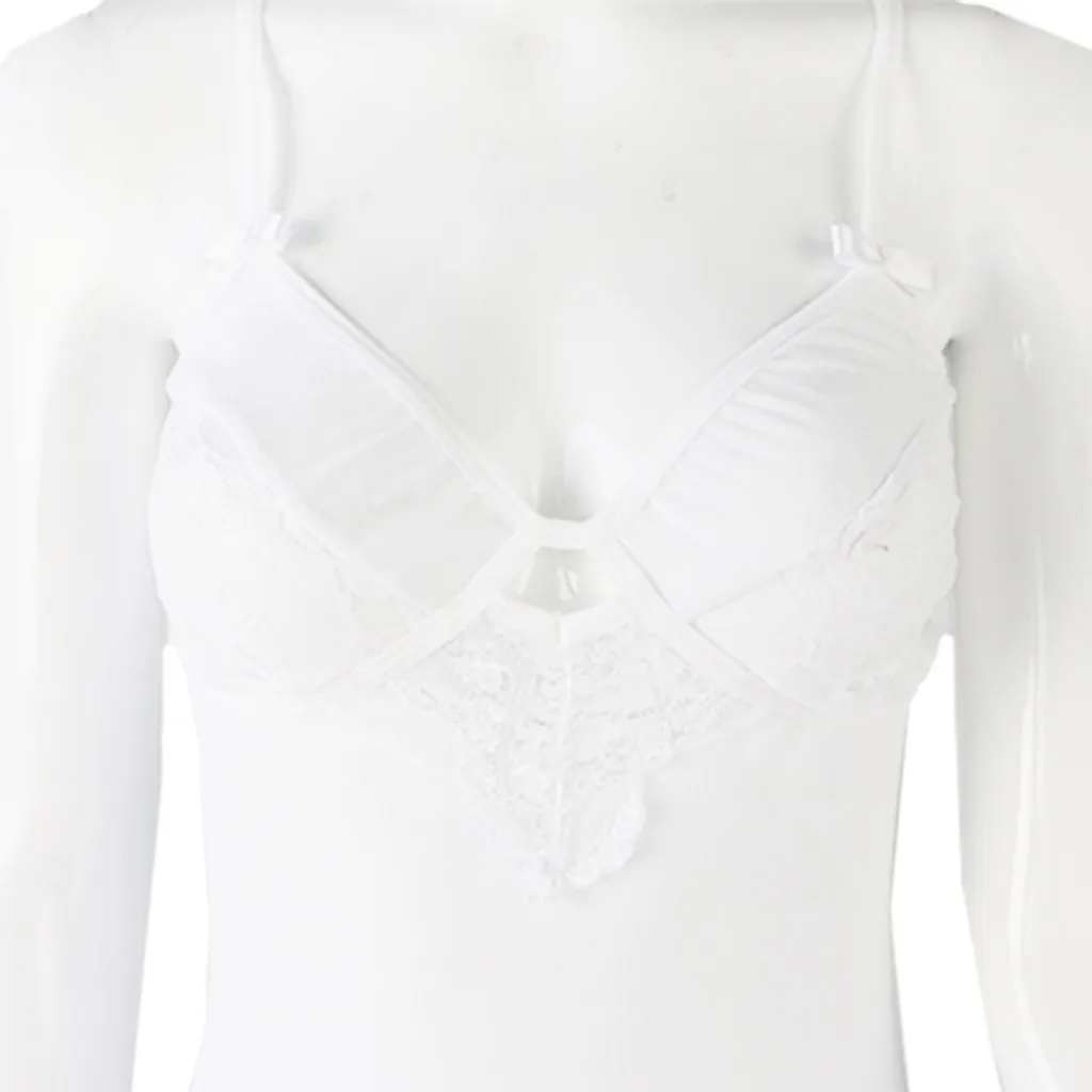 Горячая Распродажа Дамское сексуальное кружевное ночное белье ночная рубашка