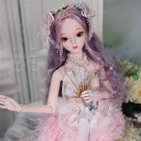 62 см BJD кукла 1/3 шарнир тела ручная роспись набор для макияжа с одеждой обувь ювелирные изделия и Подарочная коробка SD куклы высокого качества игрушка - Цвет: Official configurati