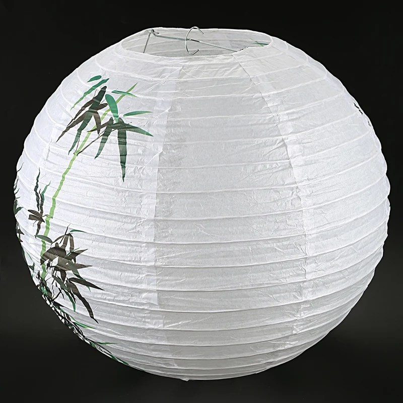 Promotion! 35cm Lamp Shade Paper Lantern Oriental Style Light Decoration Bamboo | Лампы и освещение