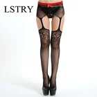 Сексуальные эротические колготки, женские черные ажурные колготки, женские чулки до бедра, жаккардовые прозрачные Чулочные изделия, Весенние чулки
