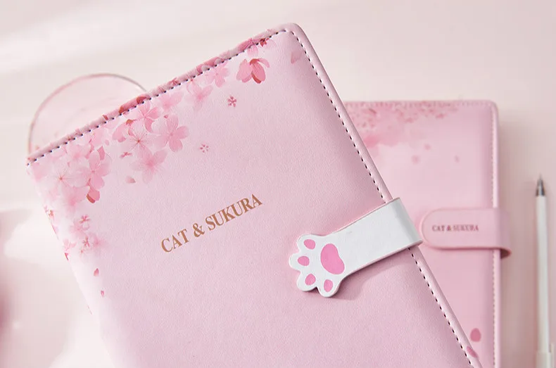 A5 Agenda планировщик расписаний Органайзер креативный Kawaii блокнот с кодовым замком с замком девушка Дневник Блокнот пули журнал