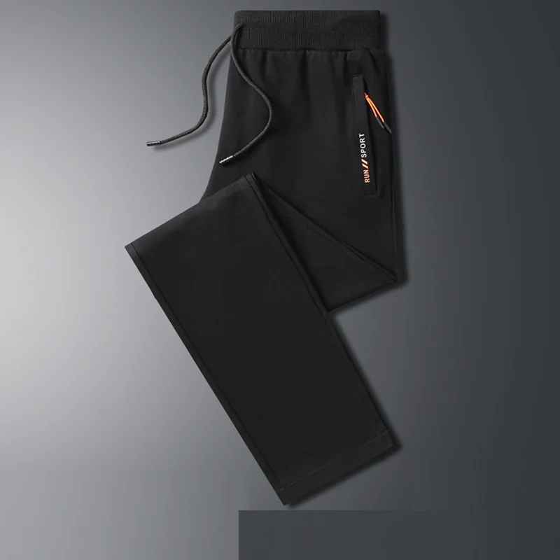 Spring  Autumn New Men's Sports Pants Cotton Straight Large Size Running Sports Casual Pants Men's Sweatpants Jogging Sporting