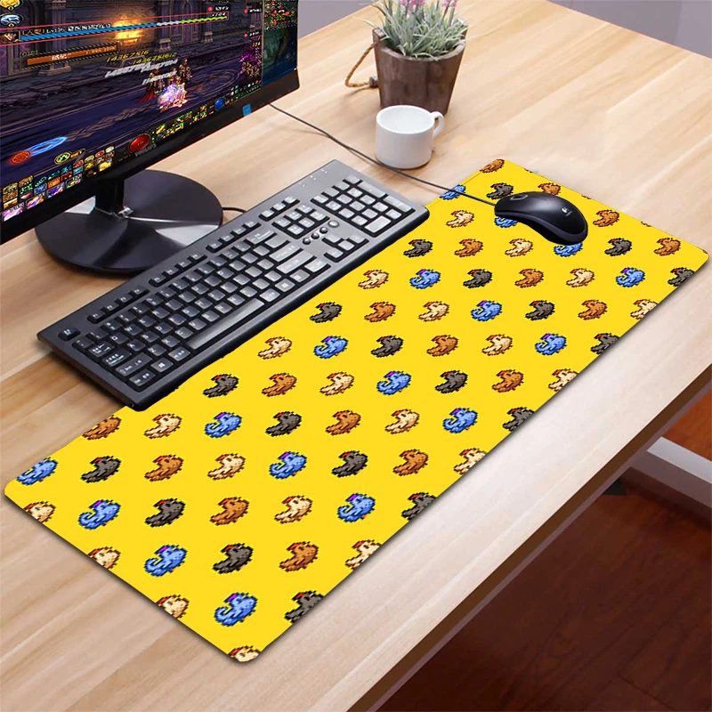 

Stardew Valley Kawaii Cartoon Mouse Pad Gaming Accessories ковер Speed Varmilo Keyboard Mousepad Otaku Cute Computer XL Desk Mat