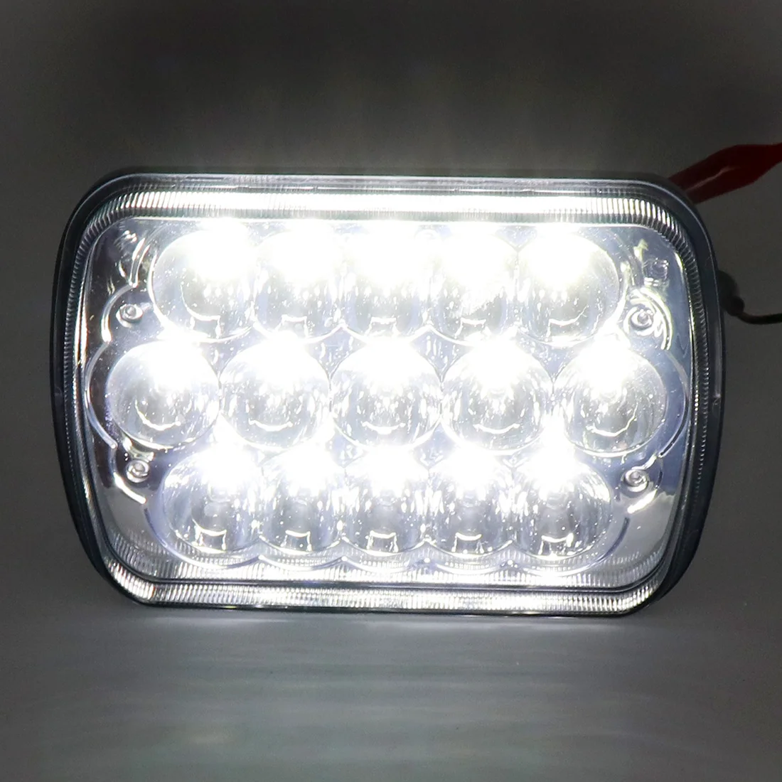 5X7 7X6 дюймовые автомобильные фары прямоугольные светодиодные для Jeep Wrangler YJ Cherokee XJ