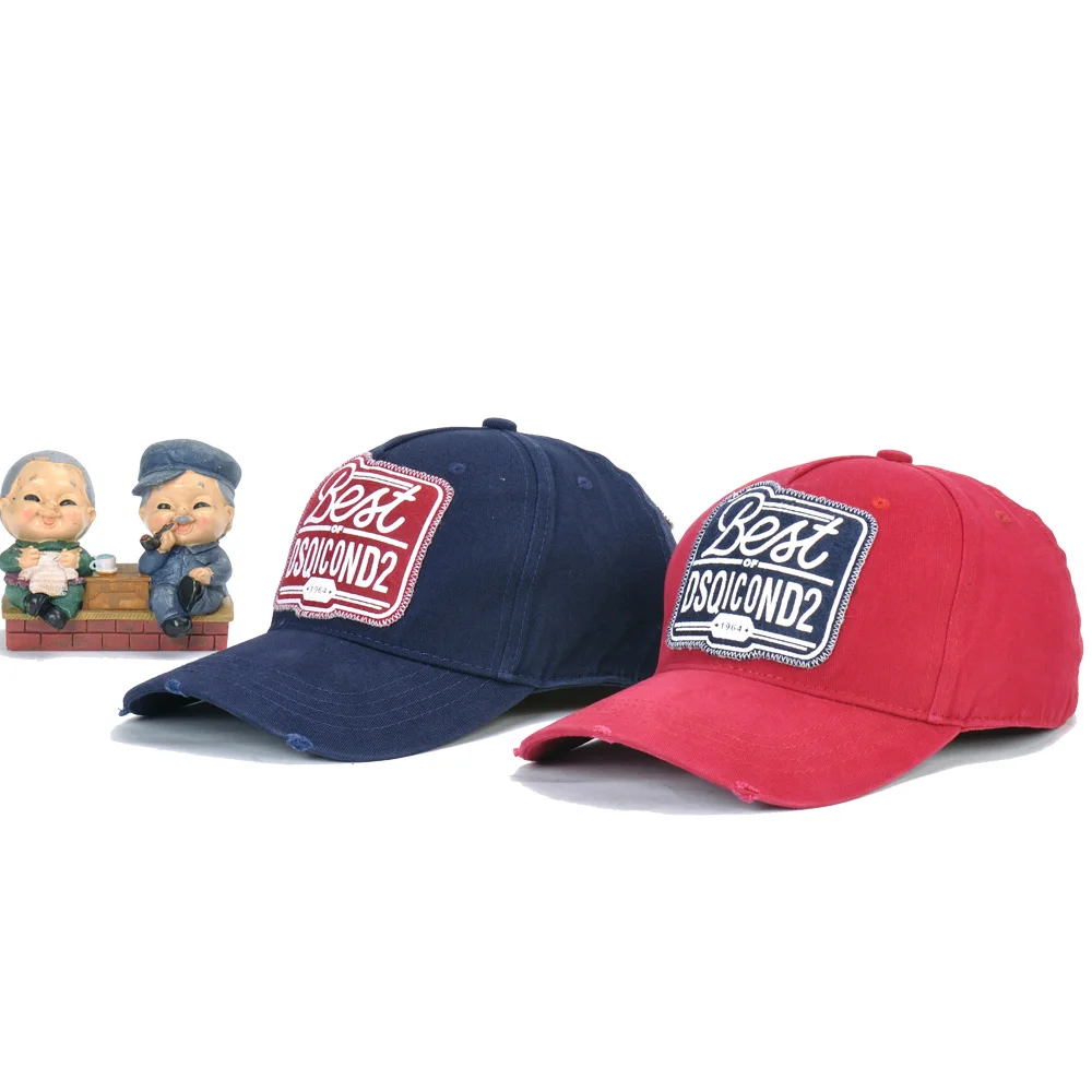 

DSQICOND2 Brand 2019 Fashion ICON Letter Cotton Mens Baseball Cap Women Snapback Hat DSQ Hat Dad Hat Cotton Bone Trucker Cap