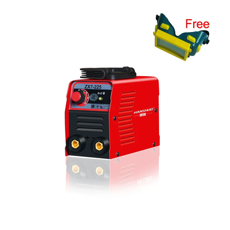 Мини-инверторные сварочные машины DC ZX7-225 дуговые аппараты IGBT MMA дуговая маска для
