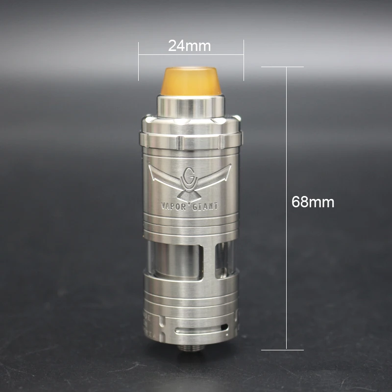 Перезаправляемые Атомайзеры емкостью Регулируемый гигантский V6S RTA 6 мл/7 мл 23/25 мм