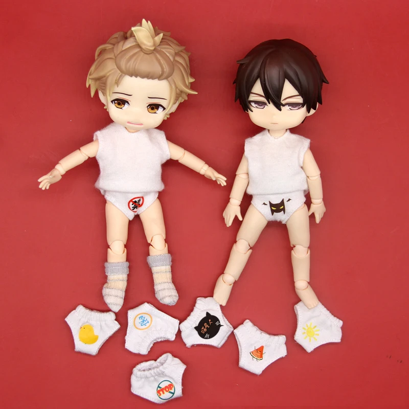 Нижнее белье для кукол HOUZIWA 3 шт./лот OB11 1/12 Bjd сургучная Одежда | Игрушки и хобби