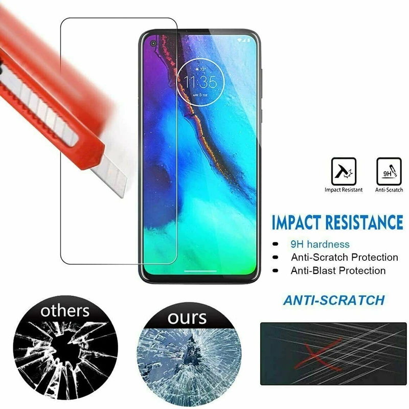 2pcs for motorola moto g8 power glass screen protective tempered glass on moto g6 g7 g8 g9 play plus power e4 e5 protector film free global shipping