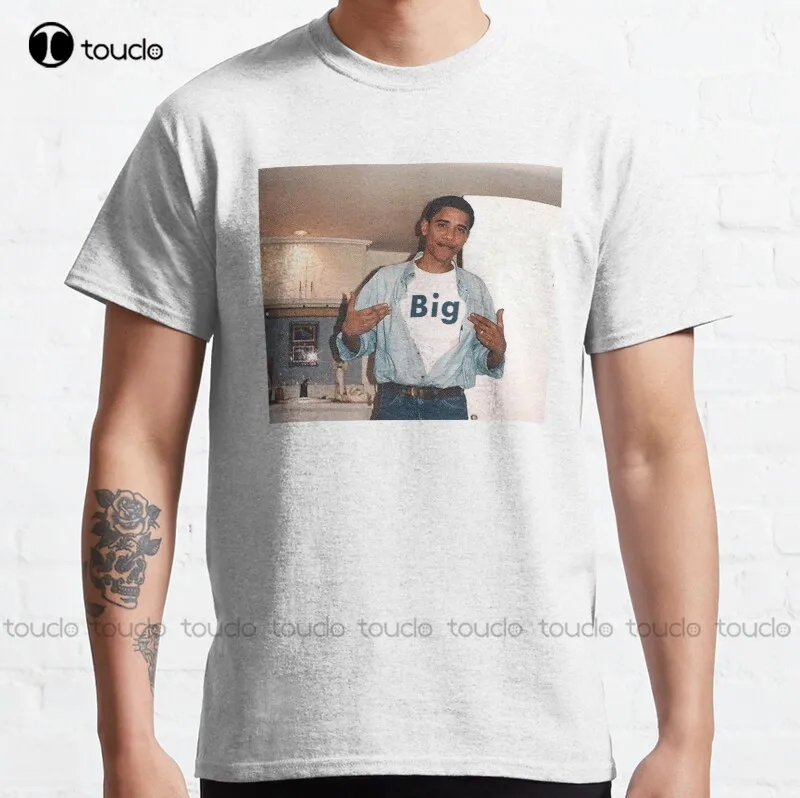 

New Obama Big Little Reveal Reveal Shirt Classic T-Shirt Girls Shirts Unisex Tee Shirts