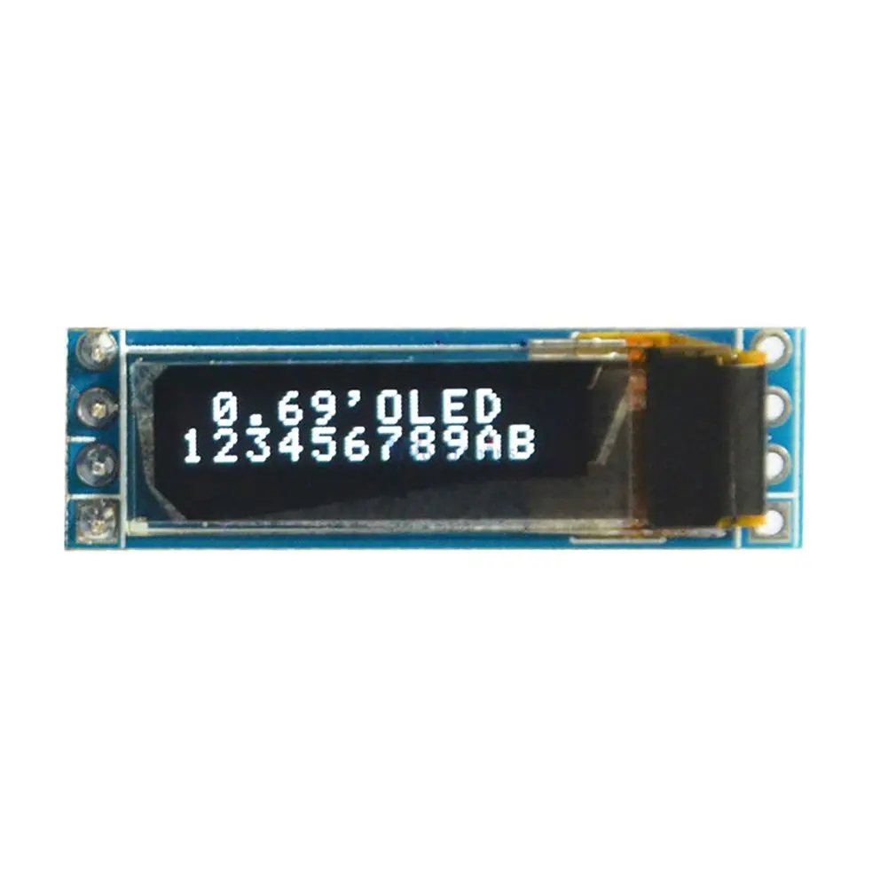 

4-pin OLED Display Module SSD1306 LCD Screen IIC Interface Module Super Bright High Performance For AVR STM32