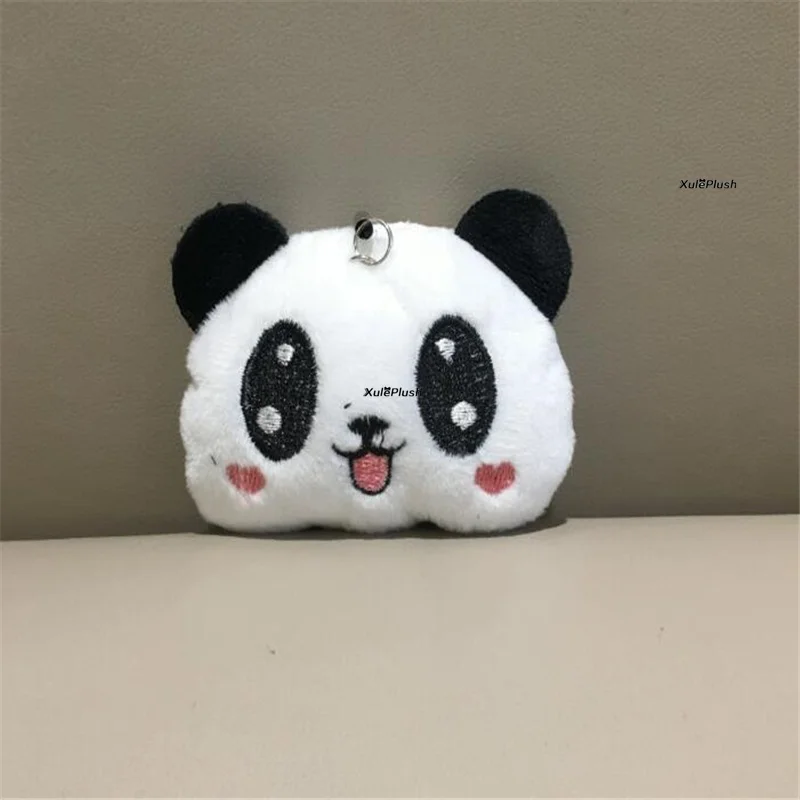 6 Дизайнов на выбор плюшевая подвеска в виде мини-панды размером см брелок для