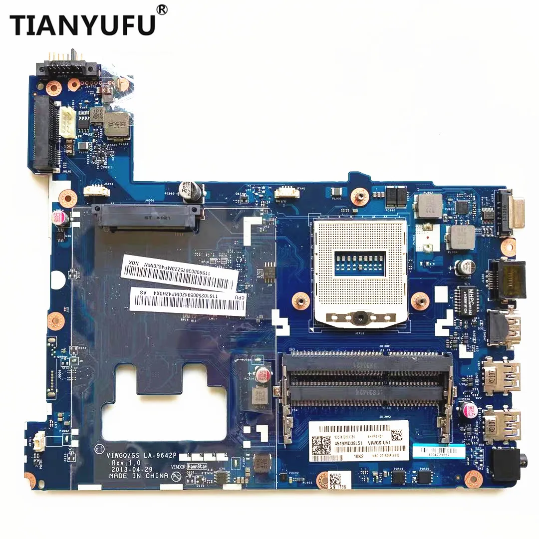 G510 материнская плата VIWGQ /GS LA 9642P 90003683 HM86 для ноутбука Lenovo (для процессора intel I3 I5 I7)
