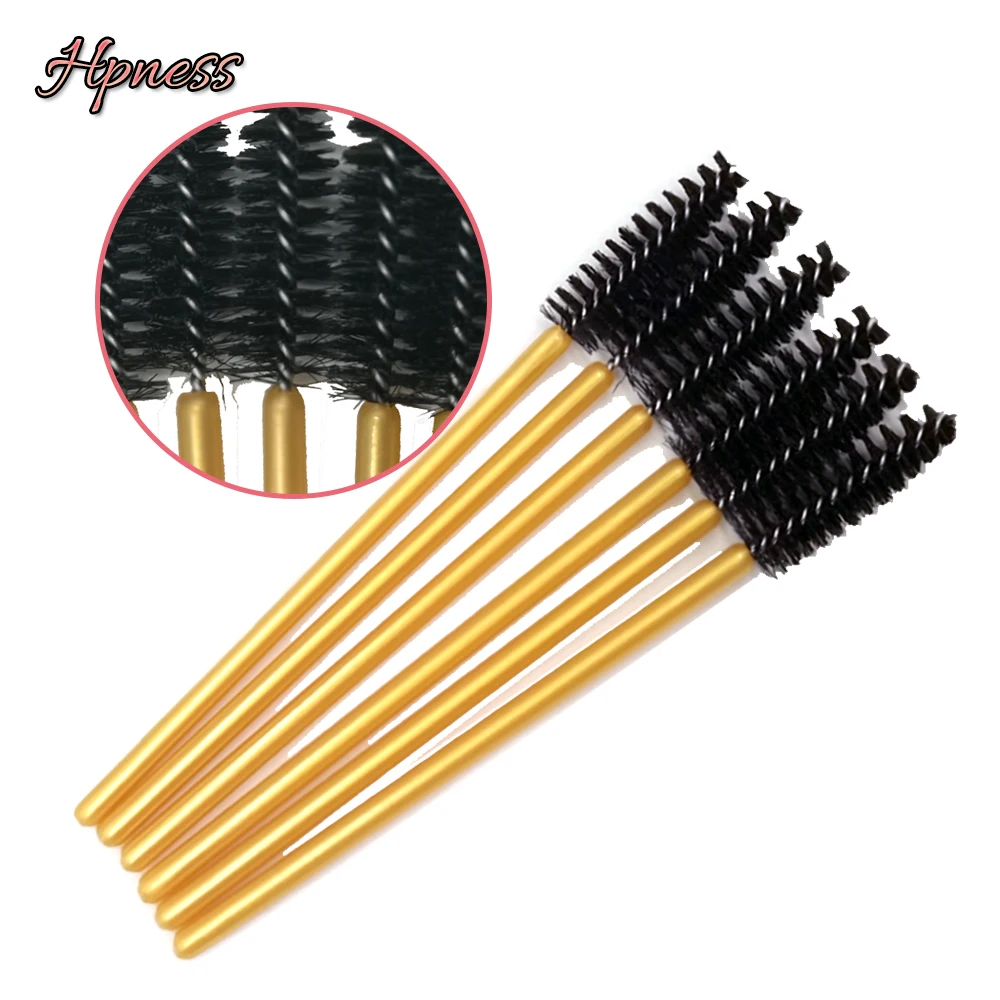 100 шт. кисти для наращивания ресниц палочки туши аппликатор одноразовая