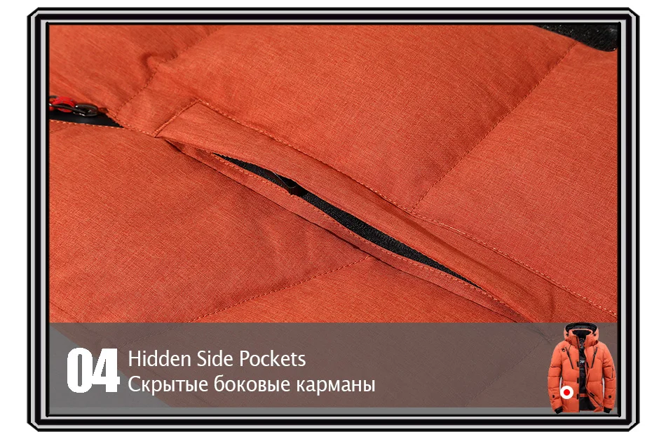 Новые зимние куртки-пуховики из 90% белого утиного пуха, мужские толстые утепленные отстегивающиеся водонепроницаемые парки с капюшоном, Мужская Брендовая верхняя одежда