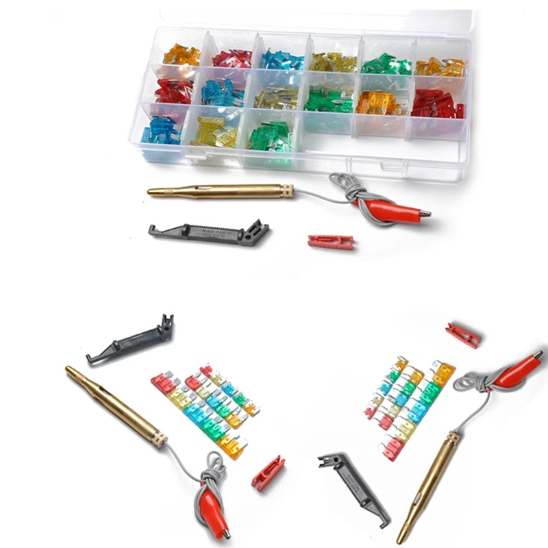 Мини маленький средний автомобиль лезвие предохранитель коробка + 1 шт. держатель