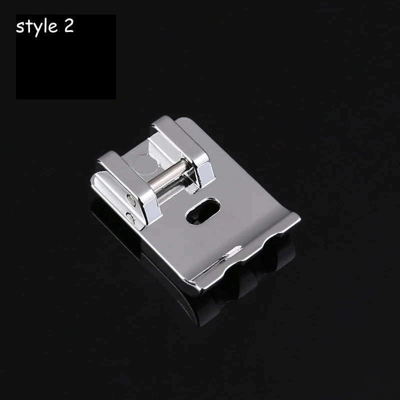 style 2 1 шт. подходит для всех с низким хвостовиком бытовой трубопроводов прижимной лапки вышивка стали многофункциональные швейные инструменты аксессуар - Цвет: style 2