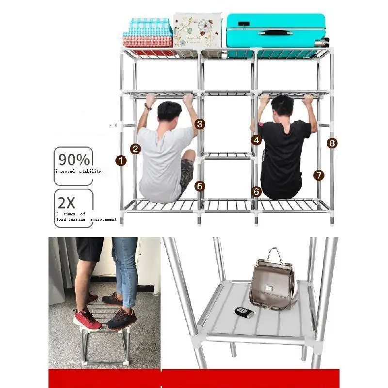 Дальномер мобильного хранения Gabinete mobini Armadio Ropero Meble Ropa Armario Tela шкаф для
