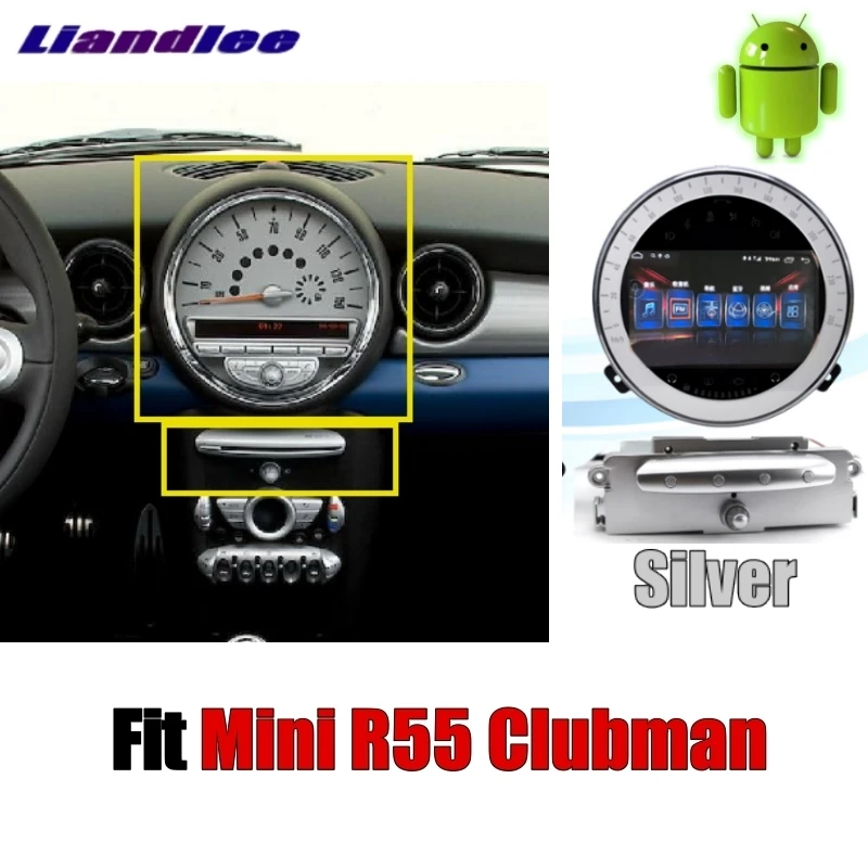 Автомобильный мультимедийный плеер Liandlee без DVD NAVI для Mini Clubman R55 2007 ~ 2014 Система