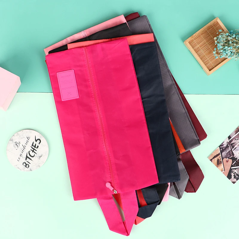 

Travel Shoe Storage Bag Suitcase Finishing Bag For Shoes Shoes Sorting Save Space Foldable Waterproof Zipper Storage Organizer
