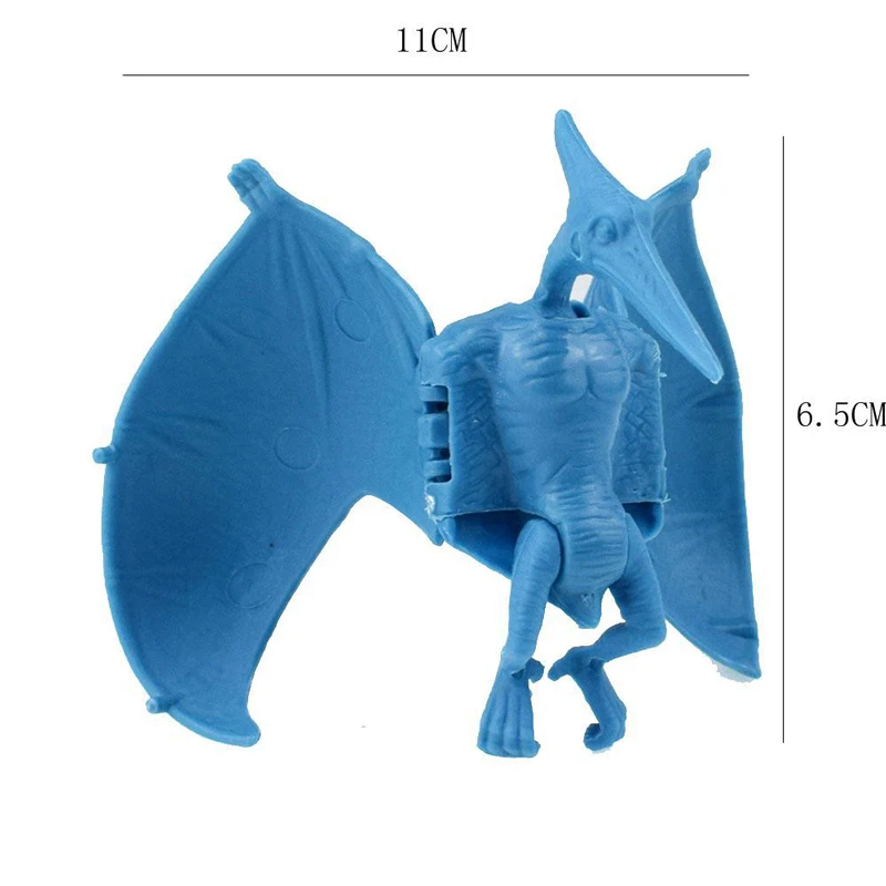 4 шт./компл. трансформируемые игрушки Птерозавр тираннозавр динозавр