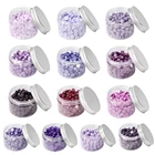 200 шт. винтажные восковые уплотнения, разноцветные Восьмиугольные бусины, восковая печать, штемпели для конверта, свадебной вечеринки, приглашения, сделай сам