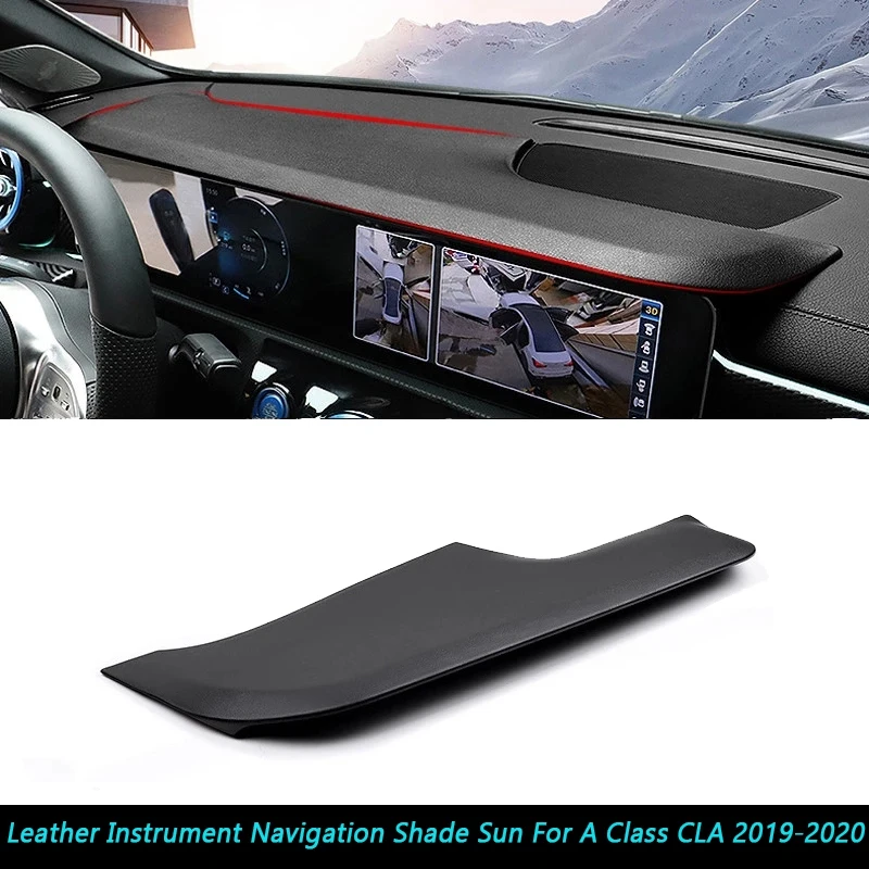 

Car Instrument Navigation Display Screen Shade Sun Board for Mercedes Benz A Class W177 CLA C118 2019-2020