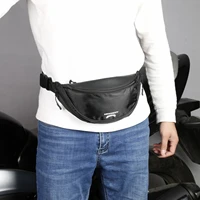 adjustable motorcycle drop leg bag hip bum pack waterproof outdoor casual anti fatigue waist pack motor bike bag black fashion
