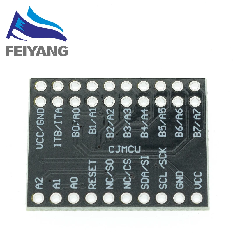 10 шт. модуль последовательного интерфейса MCP23017 IIC I2C SPI MCP23S17 двунаправленные 16