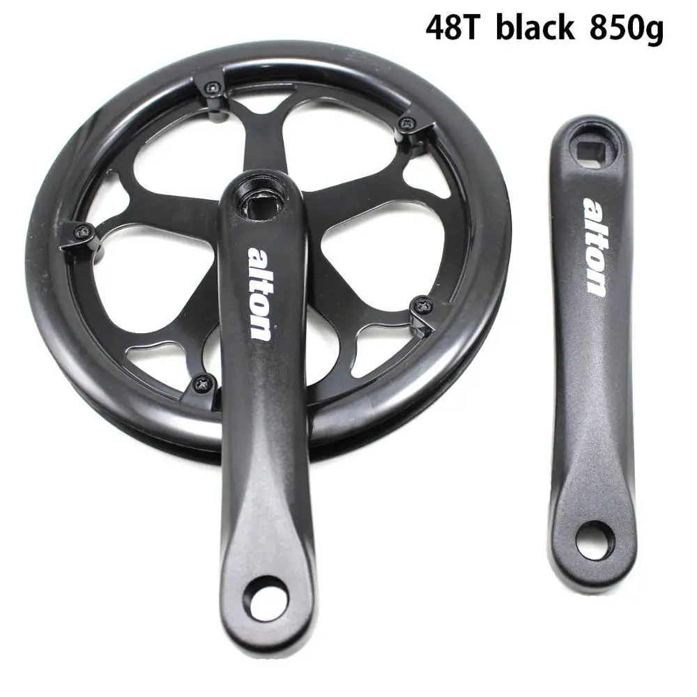 Складной шоссейный велосипед Односкоростной кривошипник 170 мм 36T 42T 44T 46T 48T 52T