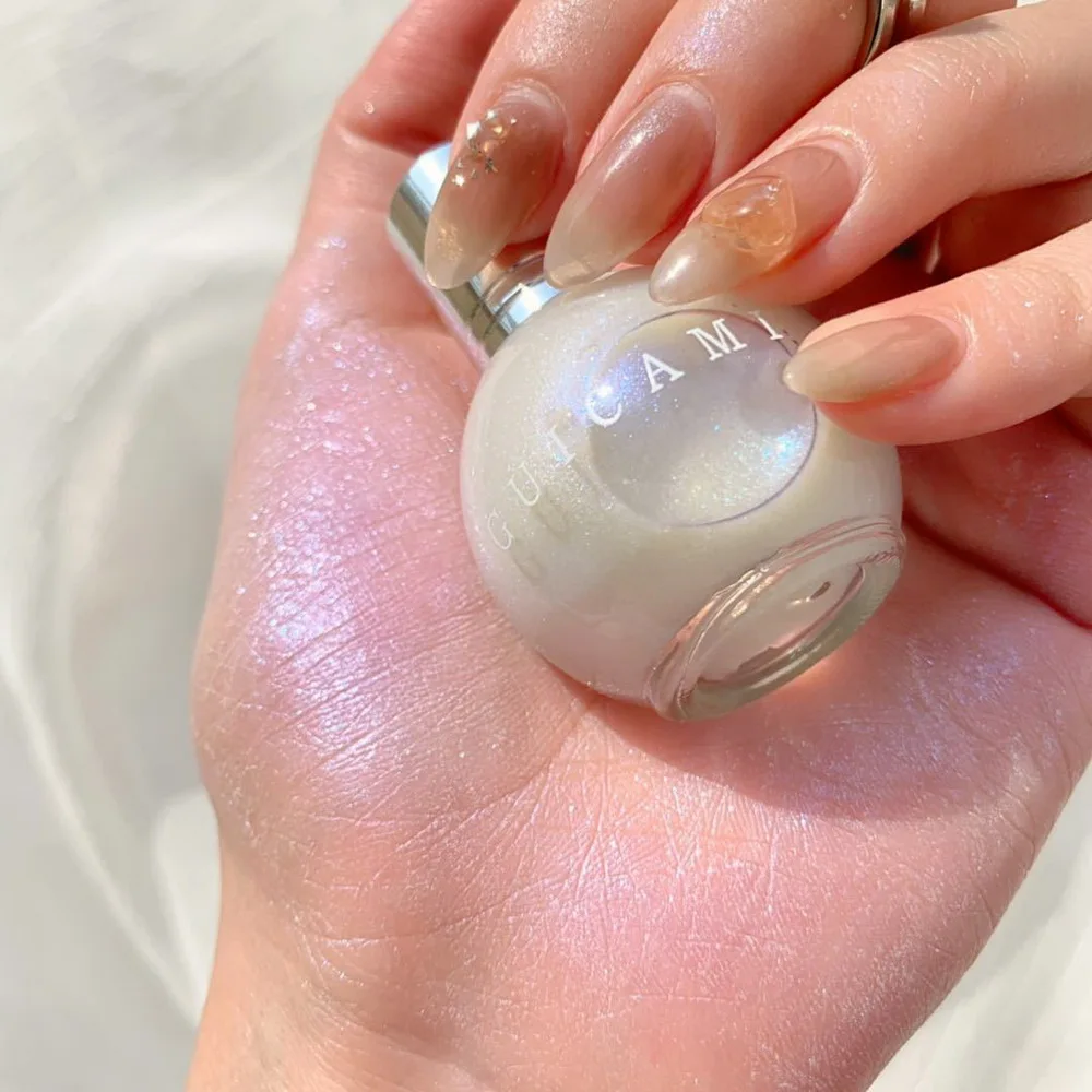 3 цвета жидкий хайлайтер Макияж Мерцание и блеск лицо стойкая контурная для ухода