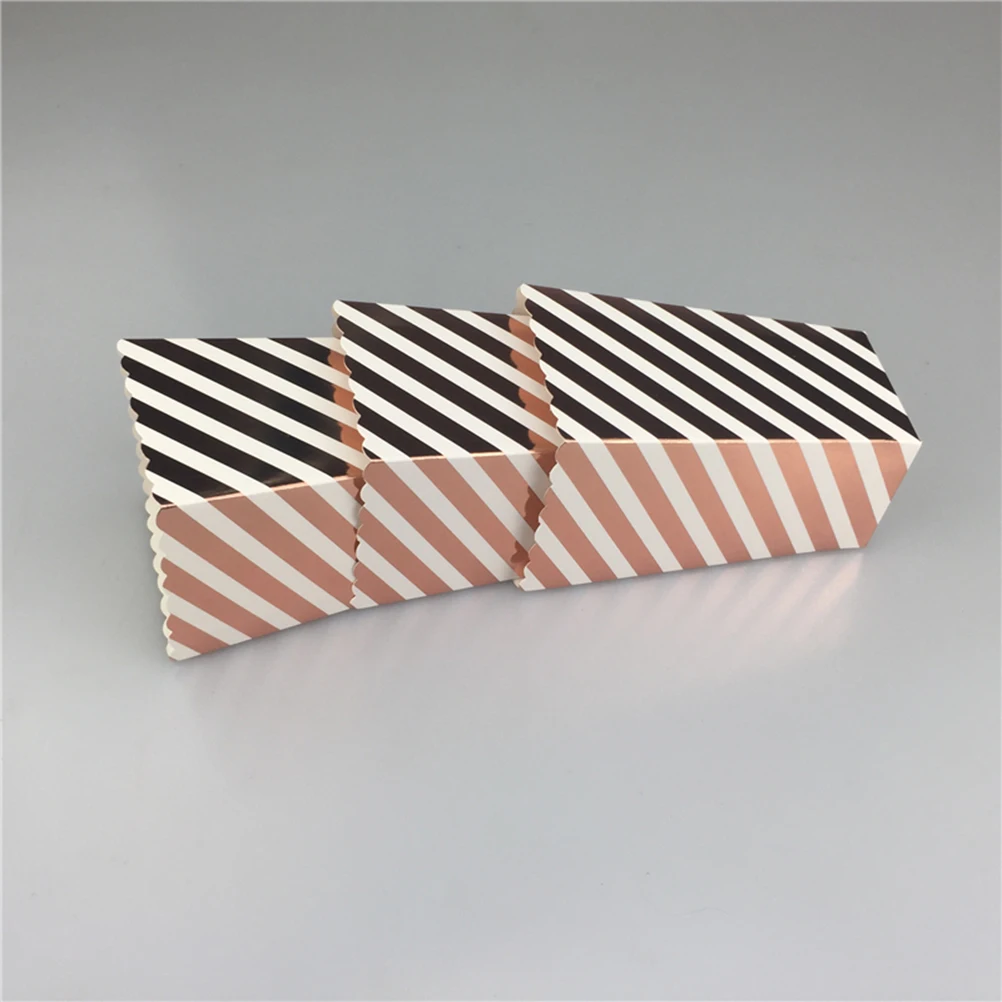 12 шт. бумажные коробки для попкорна чипсы попкорн мешочки принадлежности