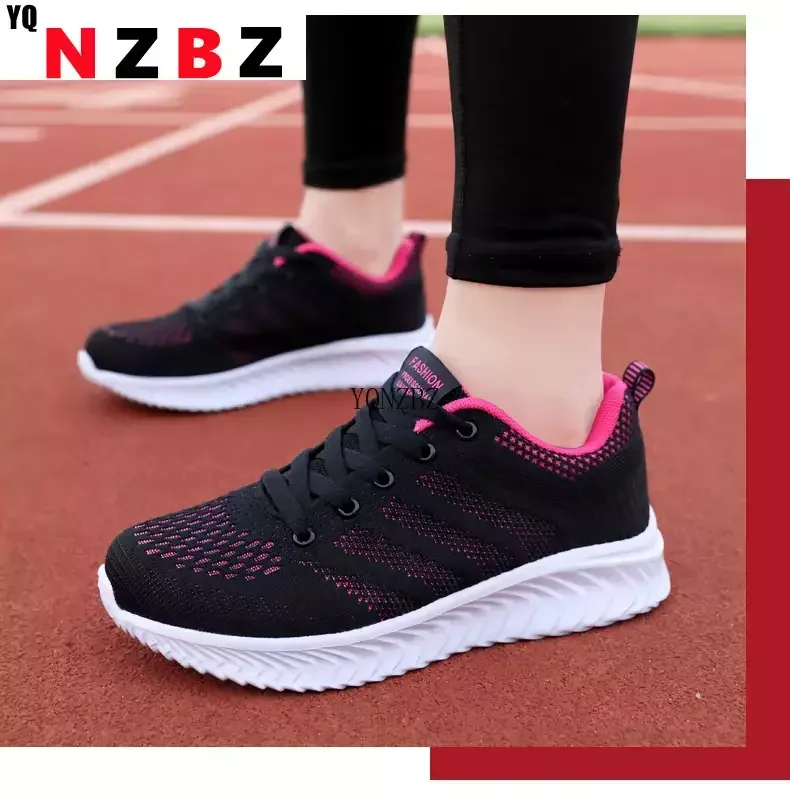 

Women Platform Shoes Breathable Fashion Ladies Shoes Flat Heels Casual Sneakers 2022 Running Vulcanized Shoe Large Size 35~42